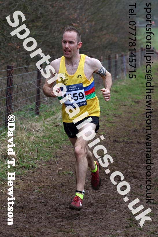 Senior mens Inter Counties Cross Country, Prestwold Hall, Loughborough. Photo: David T. Hewitson/Sports for All Pics